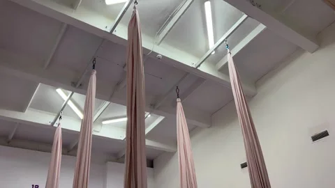 Dance training room no people empty room beautiful interior dance floors dance Stock Footage 277799882