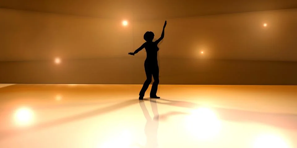 Dancefloor Stock Illustration