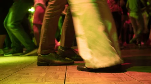 Dancefloor-timelaps Stock Footage 63089964