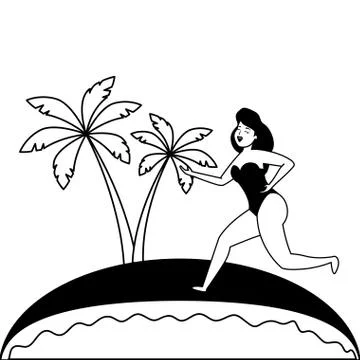 Dancer brazil carnival Illustrazione stock