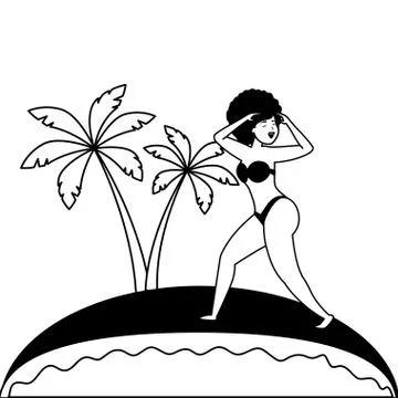 Dancer brazil carnival イラスト素材
