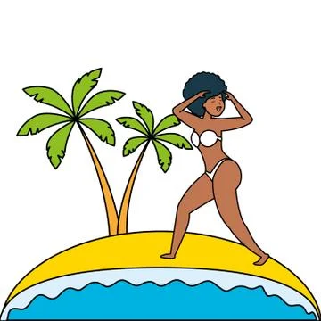 Dancer brazil carnival 스톡 일러스트