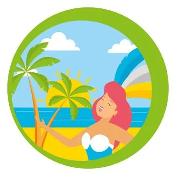 Dancer brazil carnival イラスト素材