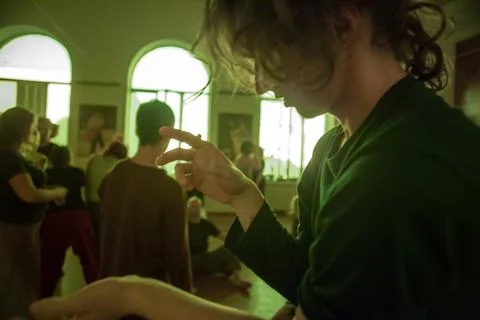 ,dancer, dance performance improvisation Stock Photos