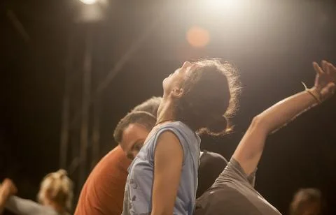 ,dancer, dance performance improvisation Stock Photos