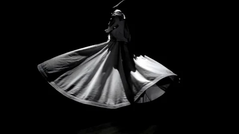 Dancer dervish Vídeo Stock 82459989