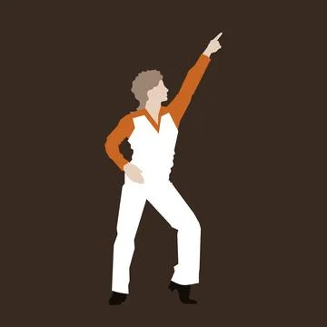 Dancer of a disco Fotos de archivo