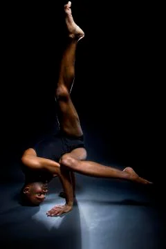 Dancer Flexibility Warm Up Stock Photos