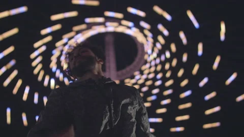 Dancer Grooves To Music Stock Footage 217582657