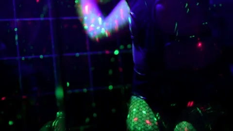 Dancer hips moving halloween Stock Footage 81044034