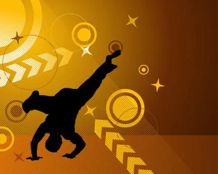 Dancer 스톡 일러스트