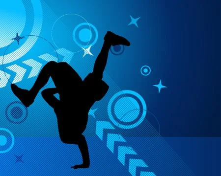 Dancer 스톡 일러스트