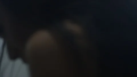 Dancer leans back, dancing with passion and energy in industrial warehouse Vídeo Stock 104489522