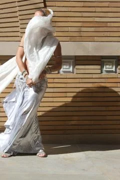 Dancer outdoors Stock Photos