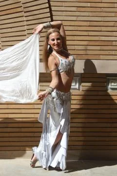 Dancer outdoors Stock Photos