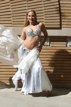 Dancer outdoors Stock Photos