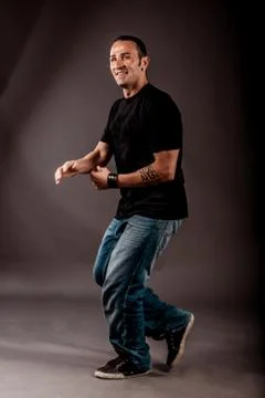 Dancer - steps Stock Photos