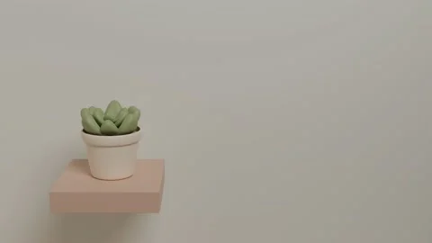 Dancer succulent plant 3D animation 스톡 동영상 131419088