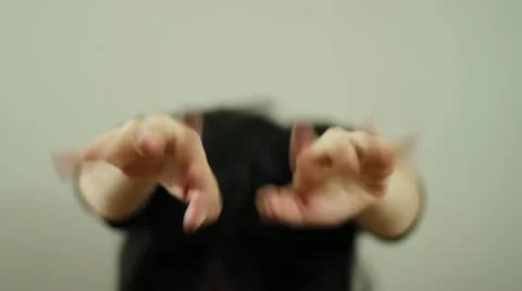 Dancer waving hands Video stock 21251957