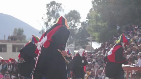 Dancers dancing the dance called "Auquish" Stock Footage 229557904