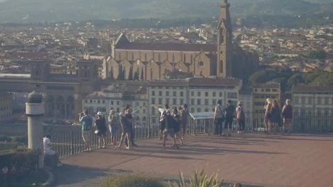 Dancers in Florence Stock Footage 77976057