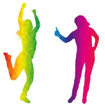 Dancers Stock Illustration