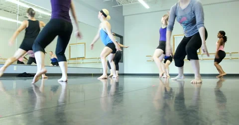 Dancers performing and practicing. Ultra HD 4K Video stock 46351819