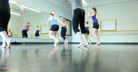 Dancers performing and practicing. Ultra HD 4K Video stock 46567377