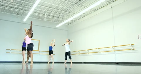 Dancers performing and practicing. Ultra HD 4K Video stock 46567584