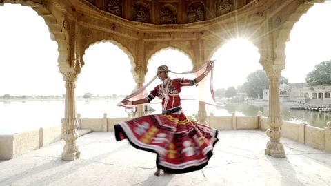 Dancers, Rajasthan. India. Stock Footage 84426327