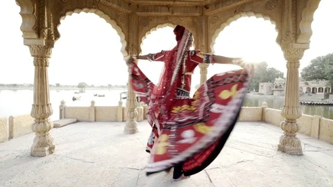 Dancers, Rajasthan. India. Stock Footage 84432291