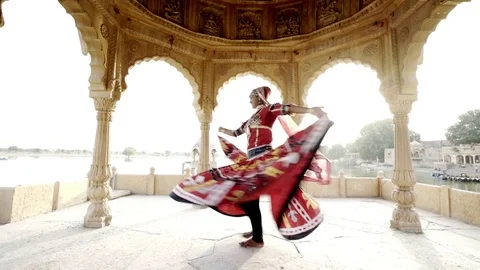 Dancers, Rajasthan. India. Video stock 84450902