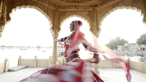 Dancers, Rajasthan. India. Video stock 84454665