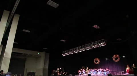 Dancers tilt down Stock-Footage 45733932