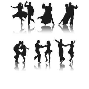 Dances Stock Illustration