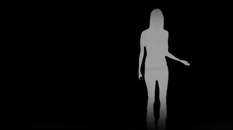 DanceSihloette1 Video stock 975044