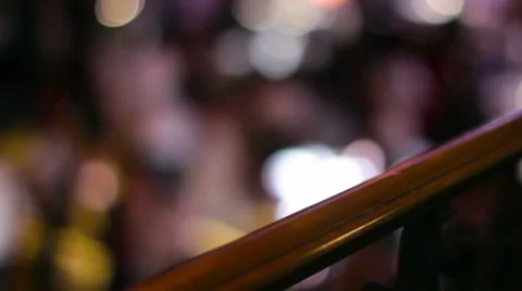 Dancing From Above Defocused Stock-Footage 53584131