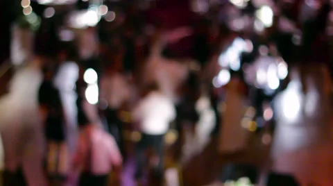 Dancing From Above Out of Focus Stock Footage 53526879