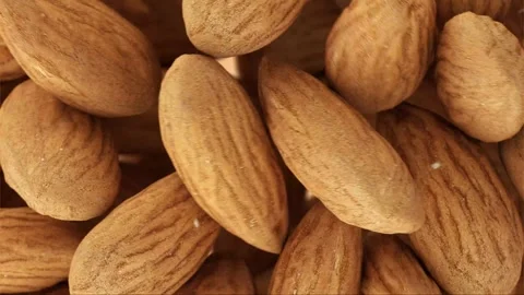 Dancing Almonds: A Healthy Snack Stock-Footage 283166198