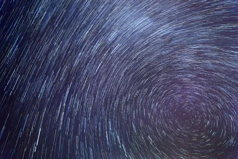 Dancing around Polaris Stock Photos