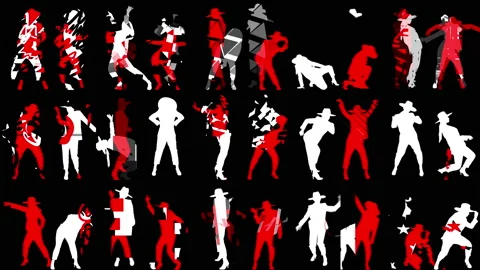 Dancing. Art. Design. Animated background. Stock Footage 160849895