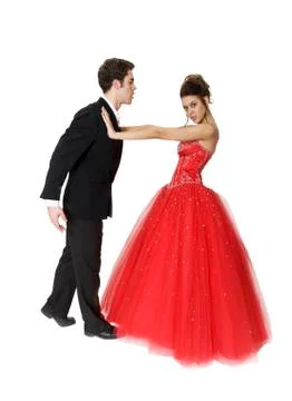 Dancing with atittude Stock Photos