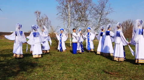 Dancing balalaika Stock Footage 54957548