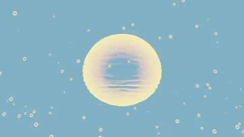 Dancing ball animation. 3d render Stock Footage 165388307