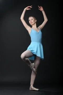 Dancing ballerina Foto stock