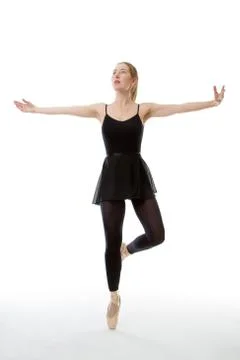 Dancing ballerina Foto stock