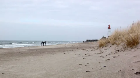 Dancing on beach Stock Footage 35504911