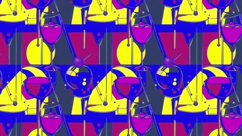 Dancing beam disco ball loop — Horizontal Motion Stock Footage 308252312