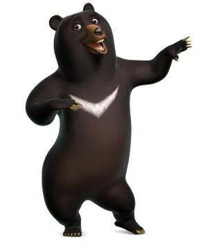 Dancing bear Stock-Illustration