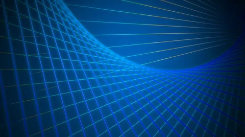Dancing blue net Stock Footage 44794864